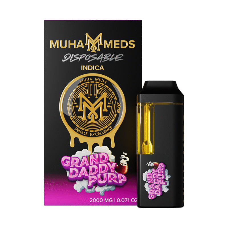 Muhameds Grand Daddy Purp Indica Cartridge