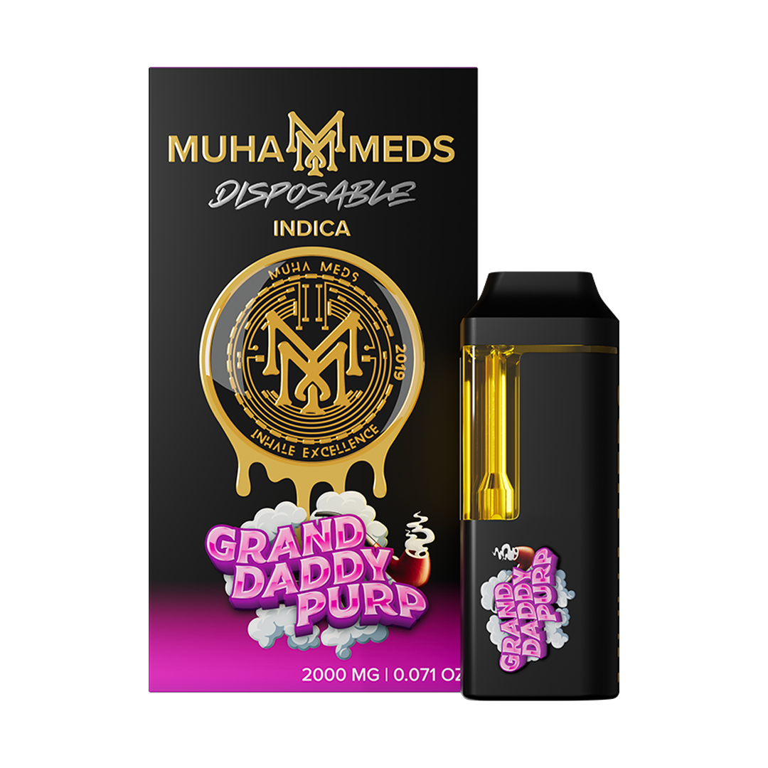 Muhameds Grand Daddy Purp Indica Cartridge